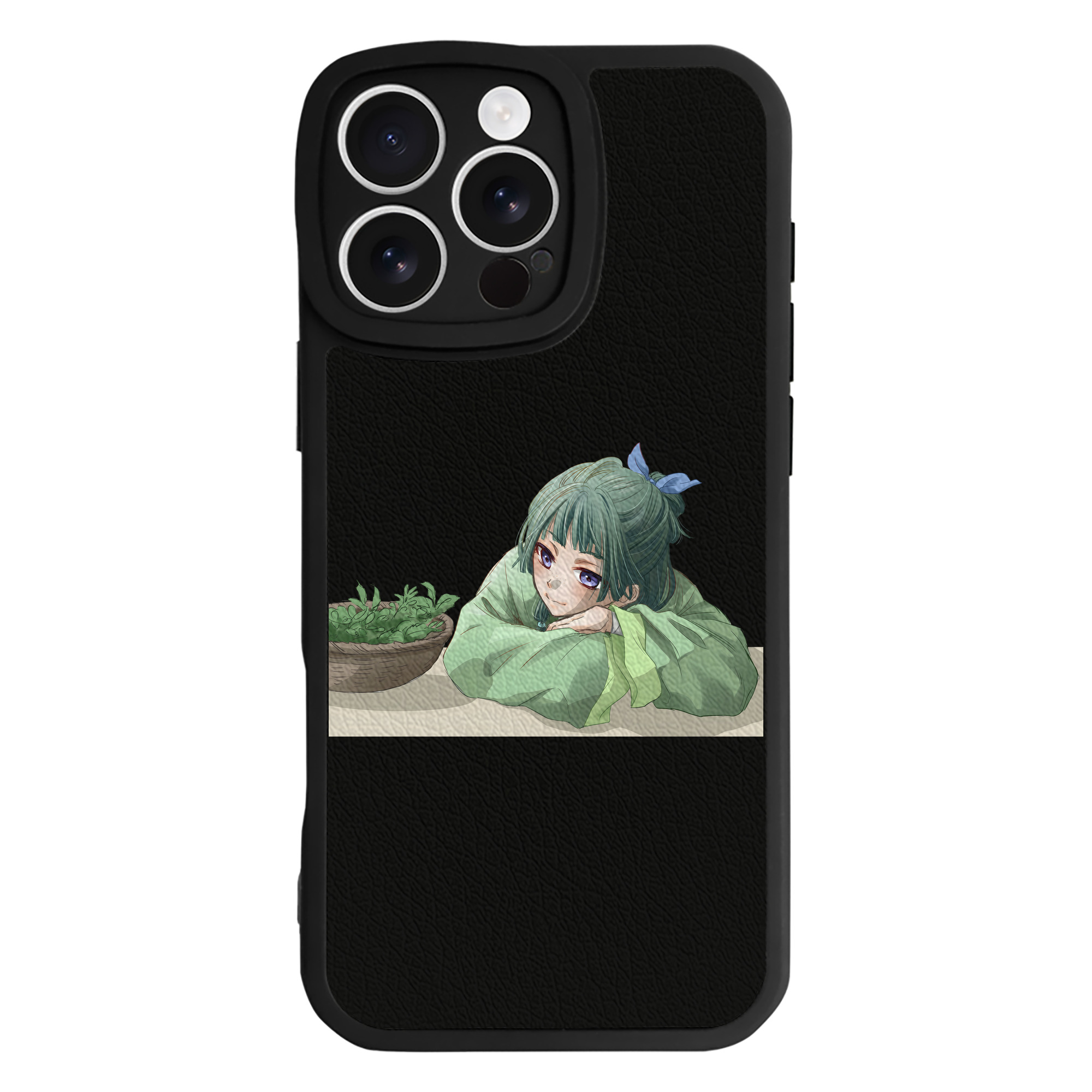 薬屋のひとりごと The Apothecary Diaries 【iPhone 16シリーズ対応】シリコンスマホケース（レザー調） 材質：シリコン